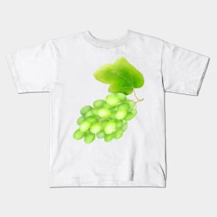 Green grapes Kids T-Shirt